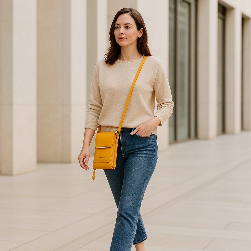Arken™ • The Premium Crossbody Bag with Touchscreen