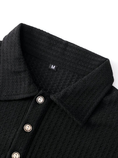 Premium Textured Polo Shirt