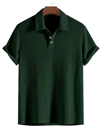 Premium Textured Polo Shirt