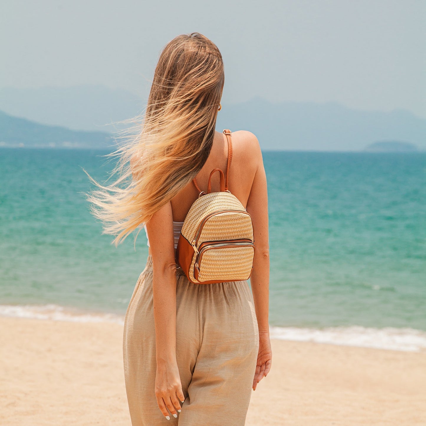 Arken | Kose Straw Backpack