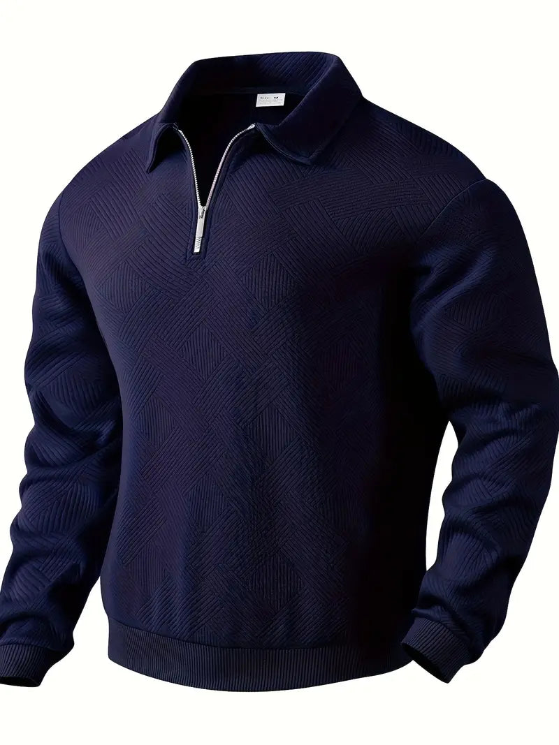 ARKEN™ | Men's Sweater with Geometric Pattern