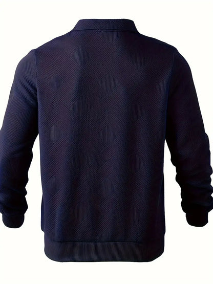 ARKEN™ | Men's Sweater with Geometric Pattern