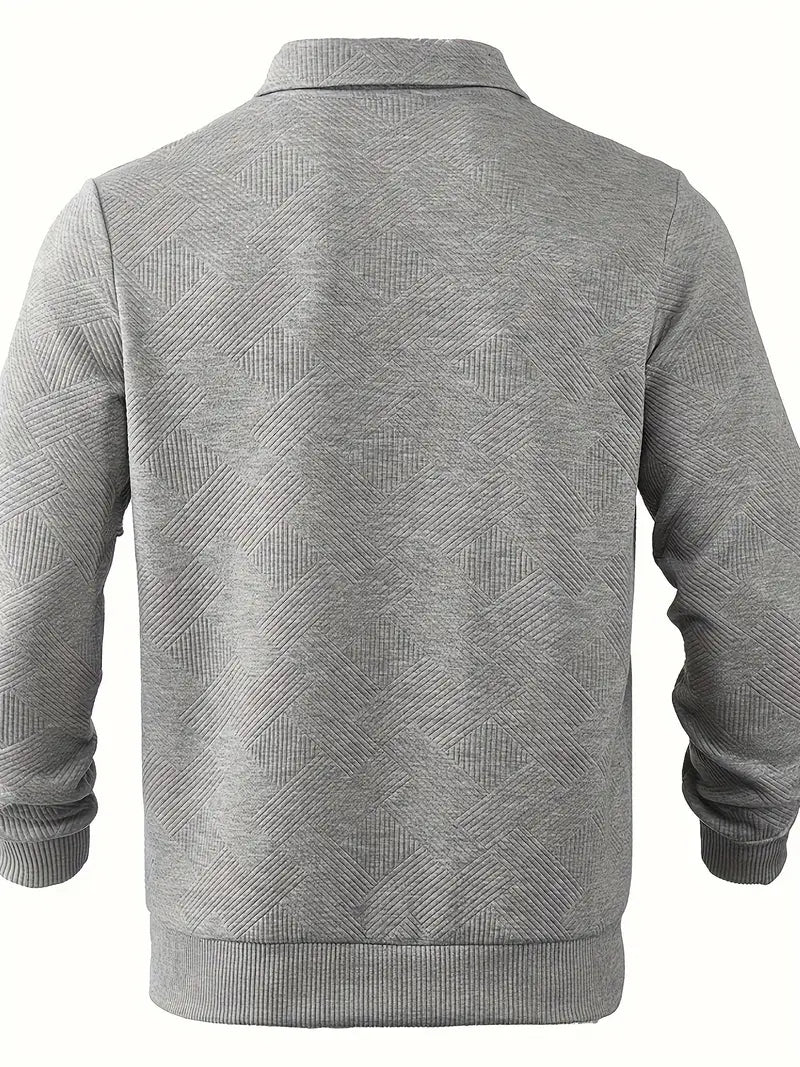ARKEN™ | Men's Sweater with Geometric Pattern
