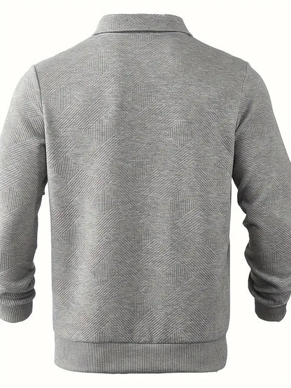 ARKEN™ | Men's Sweater with Geometric Pattern