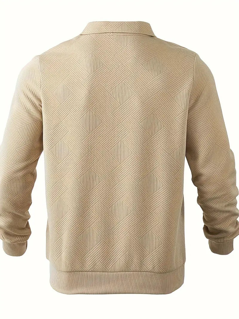ARKEN™ | Men's Sweater with Geometric Pattern