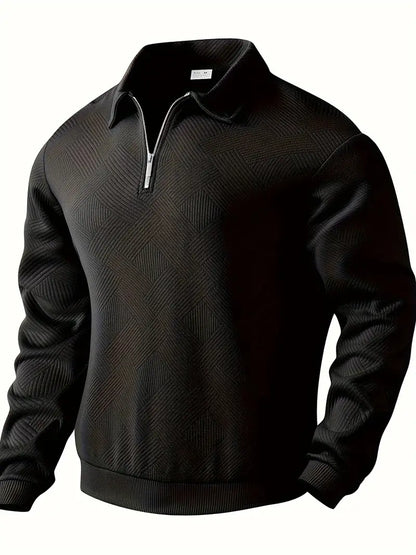 ARKEN™ | Men's Sweater with Geometric Pattern