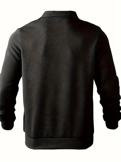 ARKEN™ | Men's Sweater with Geometric Pattern
