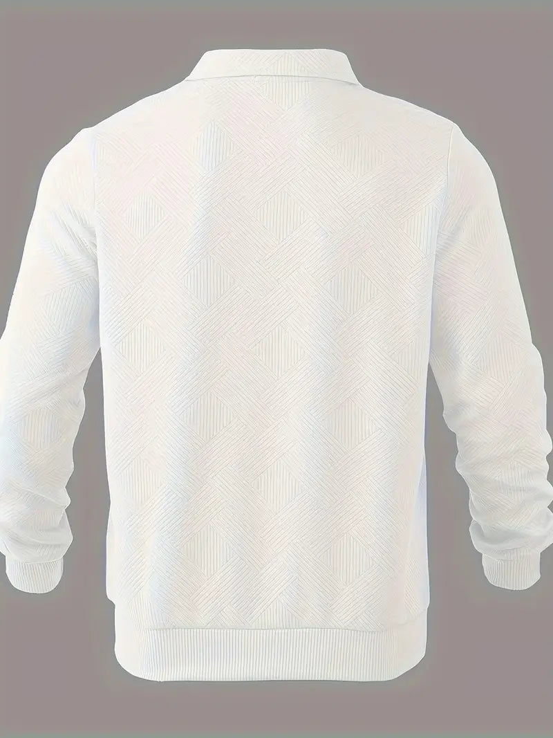 ARKEN™ | Men's Sweater with Geometric Pattern