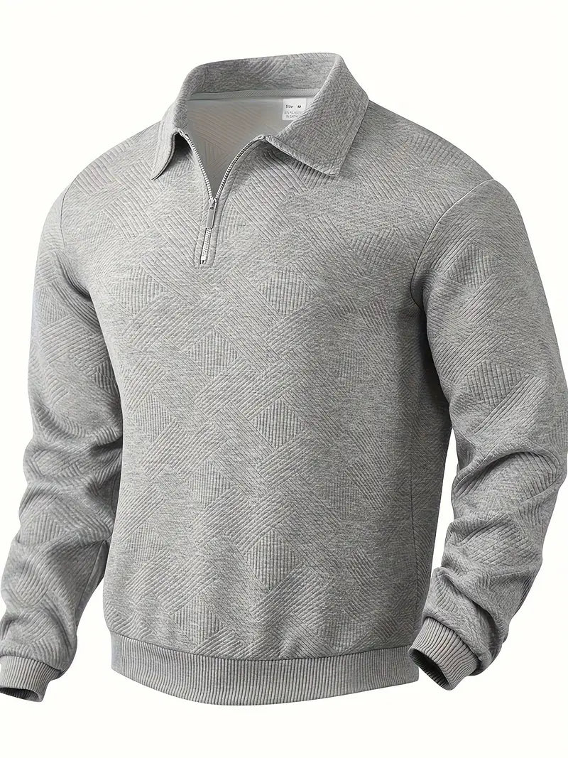 ARKEN™ | Men's Sweater with Geometric Pattern