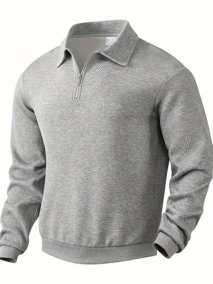 ARKEN™ | Men's Sweater with Geometric Pattern