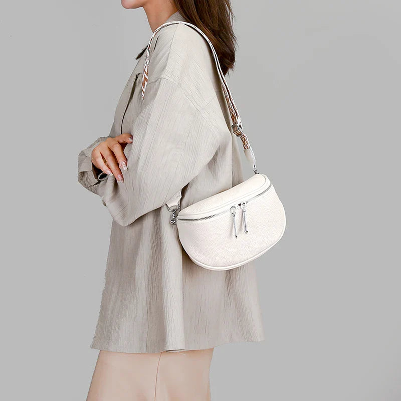 Arken | Rosy Leather Crossbody Bag