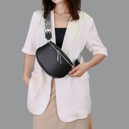 Arken | Rosy Leather Crossbody Bag