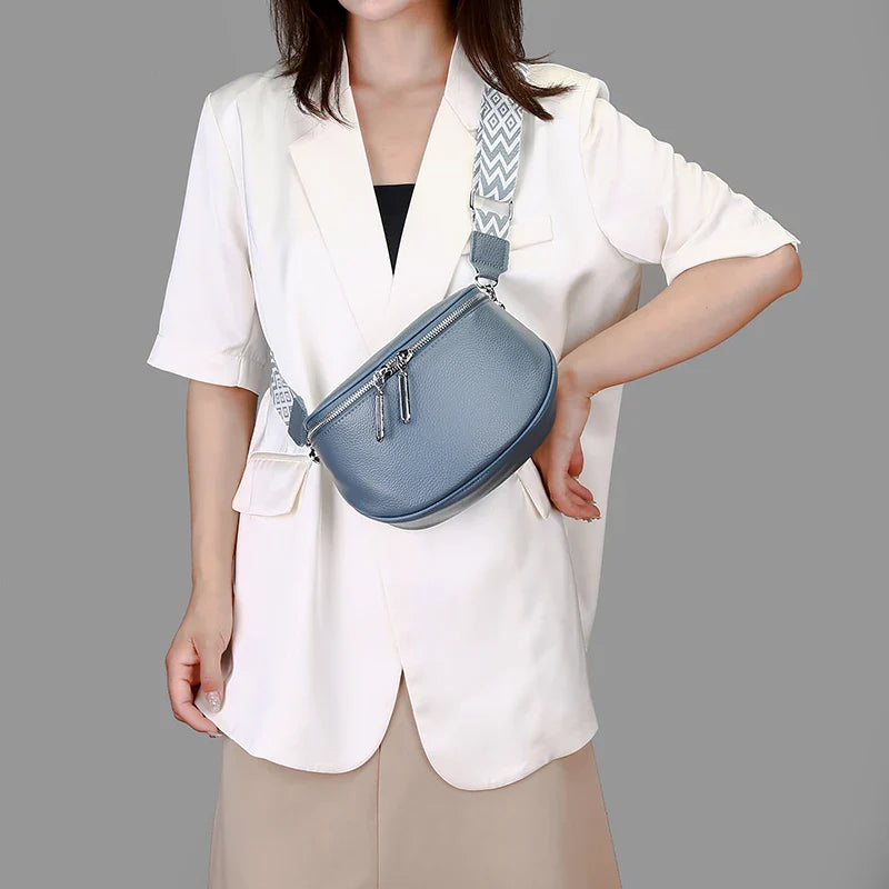 Arken | Rosy Leather Crossbody Bag