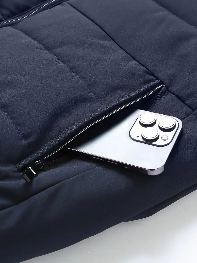 Quilted Men's Jacket Casual