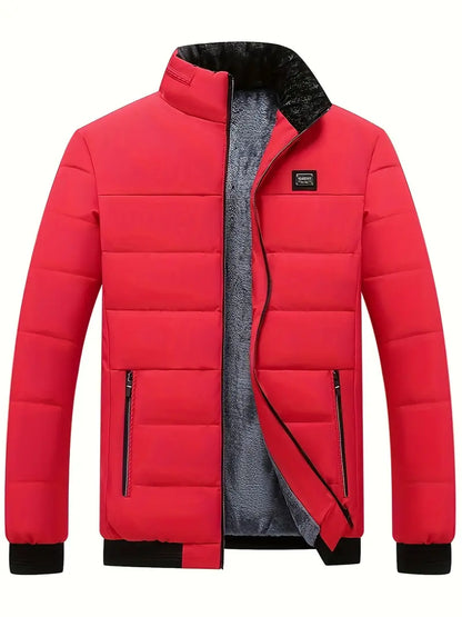 Quilted Men's Jacket Casual