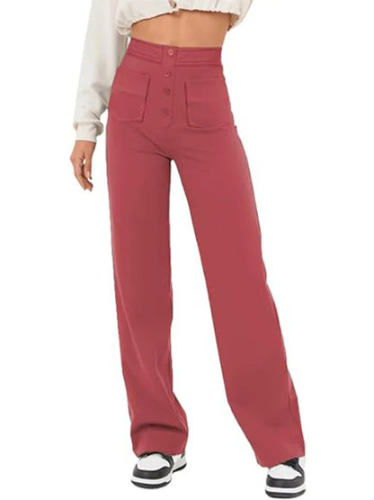 Arken | Stylish High-Waisted Trousers with Elastic