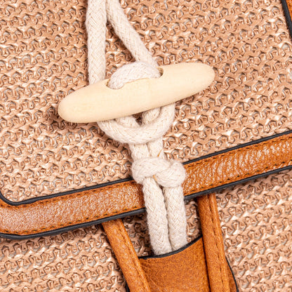 Arken | Leili Straw Backpack