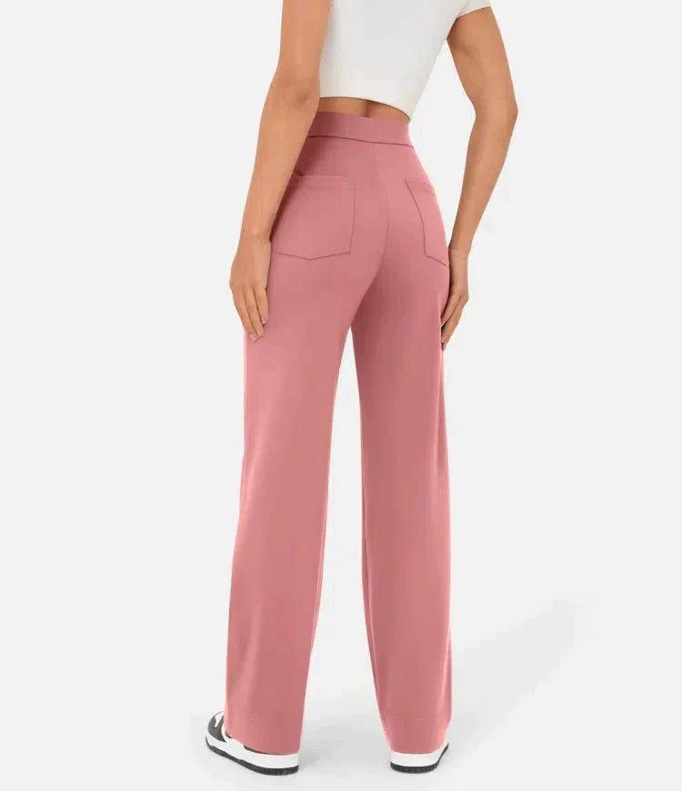 Arken | High-Waisted Elastic Casual Trousers for Miss