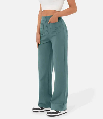 Arken | High-Waisted Elastic Casual Trousers for Miss