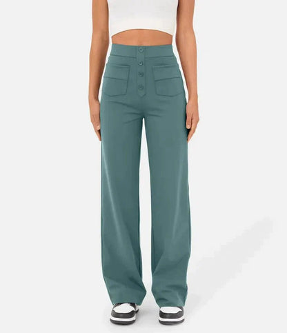 Arken | High-Waisted Elastic Casual Trousers for Miss