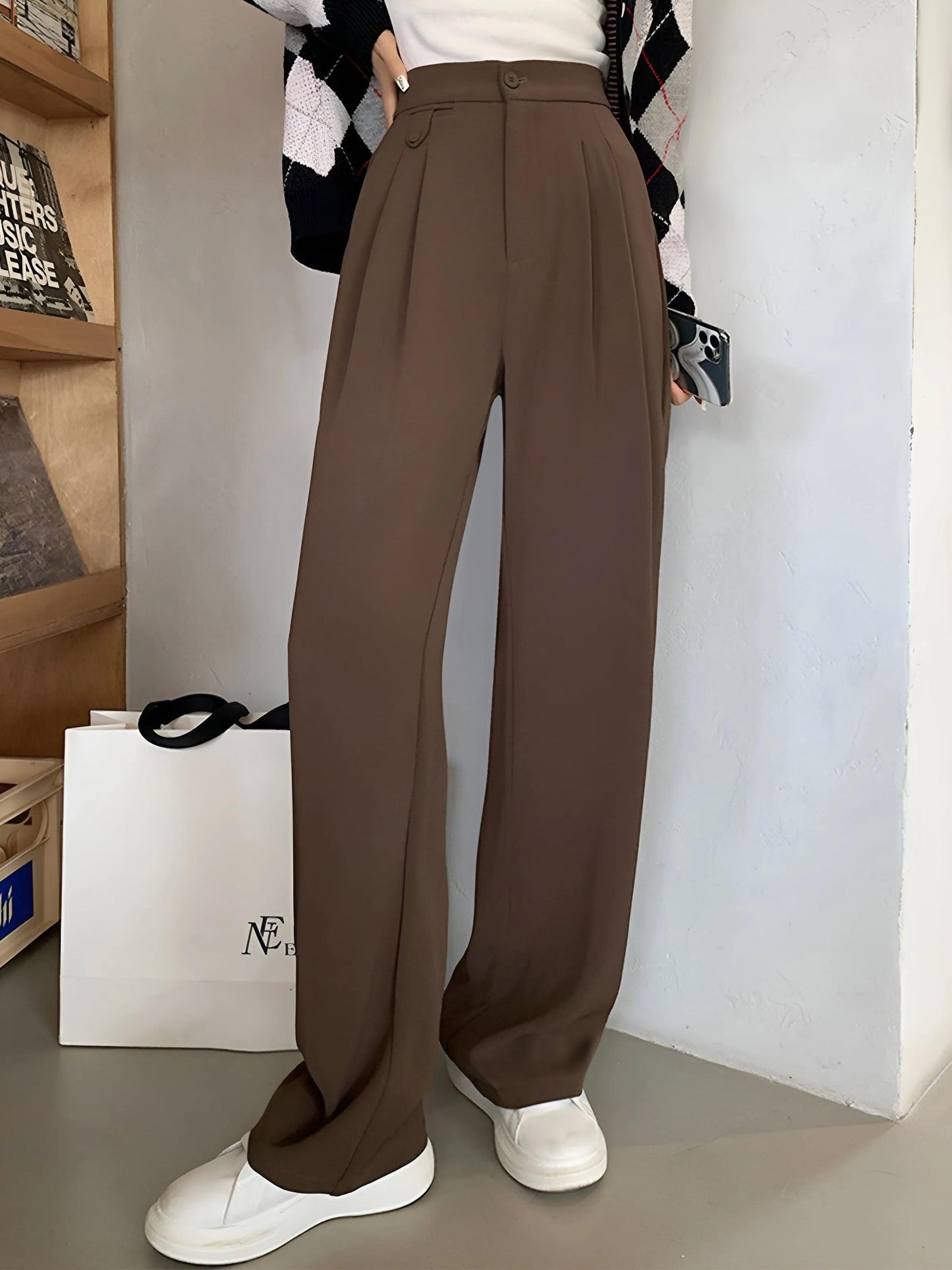 Arken | Fancy Wide-Leg Trousers